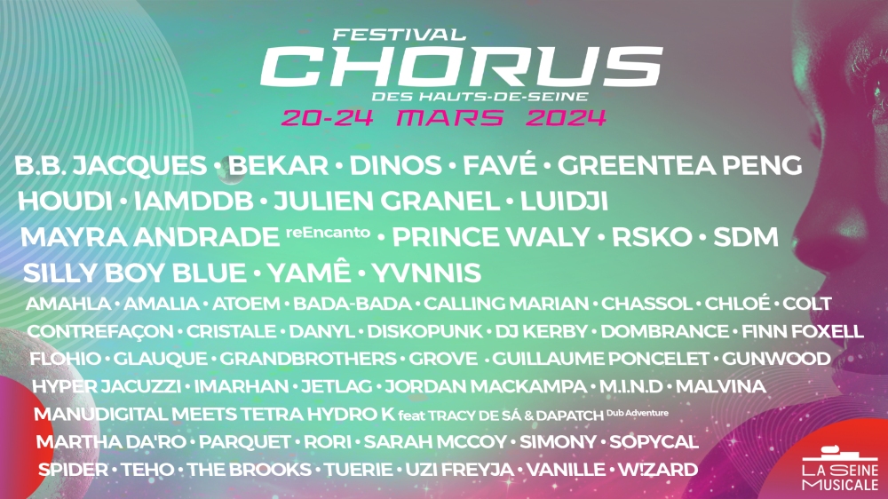 [LIVE] Rendez-vous à La Seine Musicale du 20 au 24 mars pour une nouvelle édition du Chorus Festival